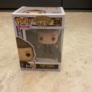 Funko Pop #236 Tre Cool, Green Day, Collectible NIB